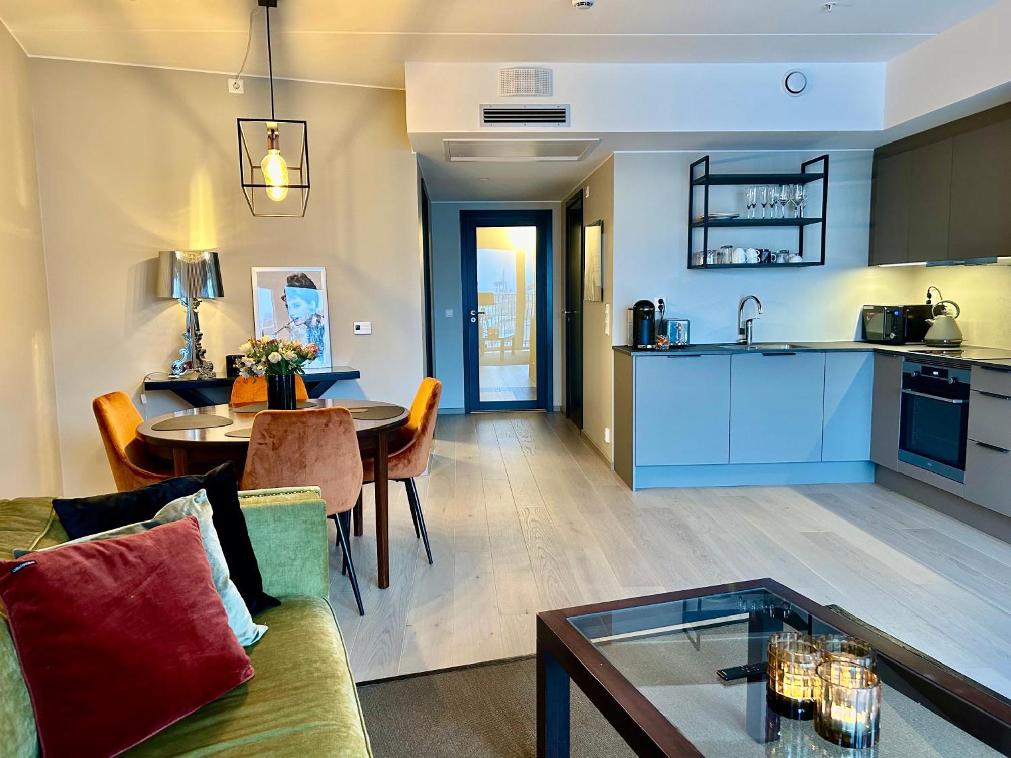 An Elegant And Modern Apartment In Bjorvika Oslo Exterior photo