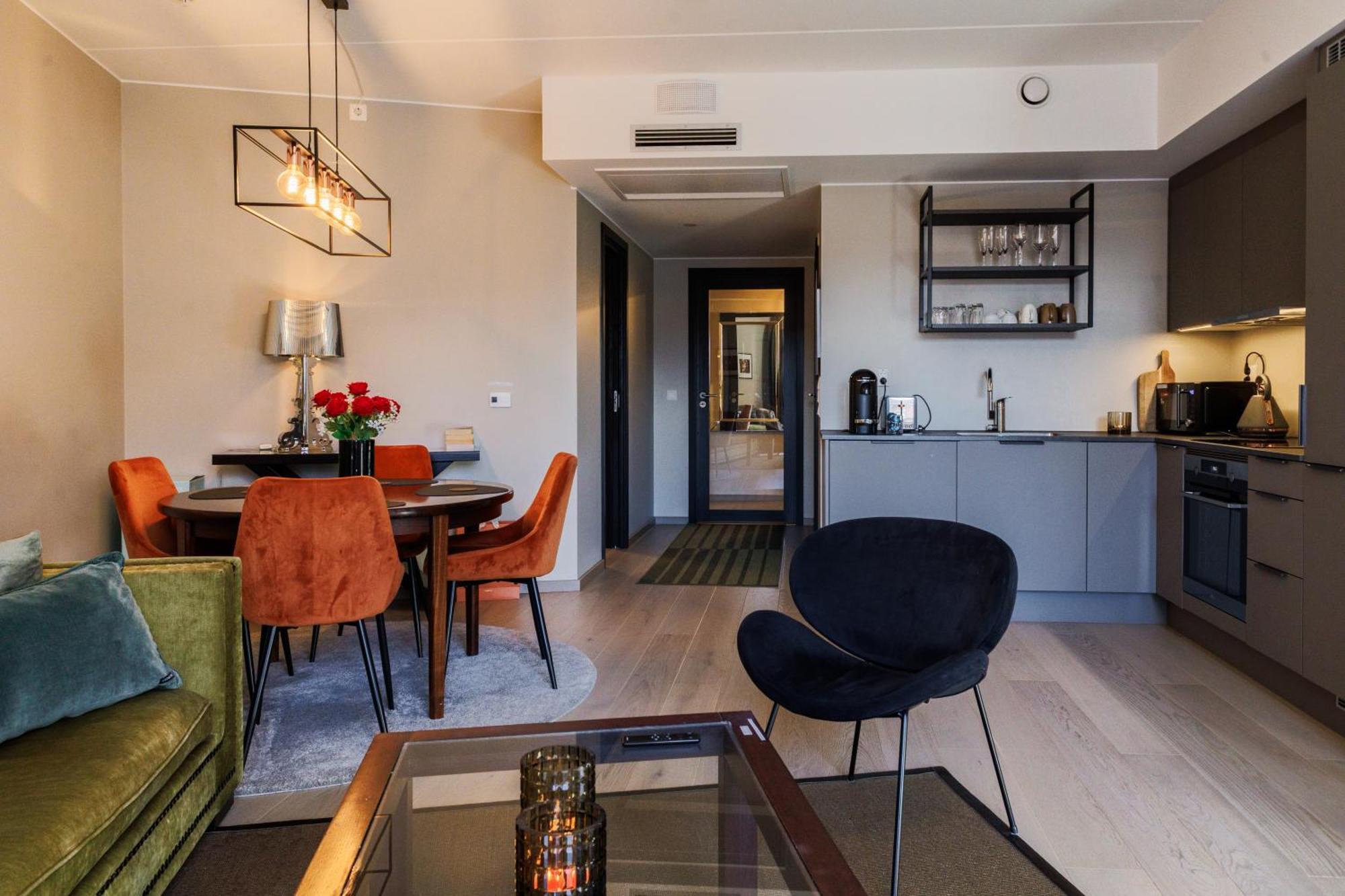An Elegant And Modern Apartment In Bjorvika Oslo Exterior photo