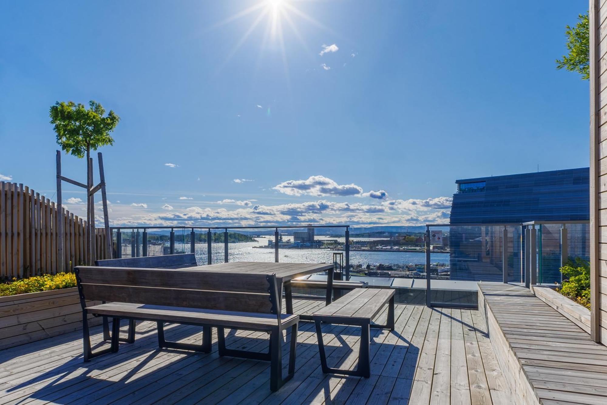 An Elegant And Modern Apartment In Bjorvika Oslo Exterior photo